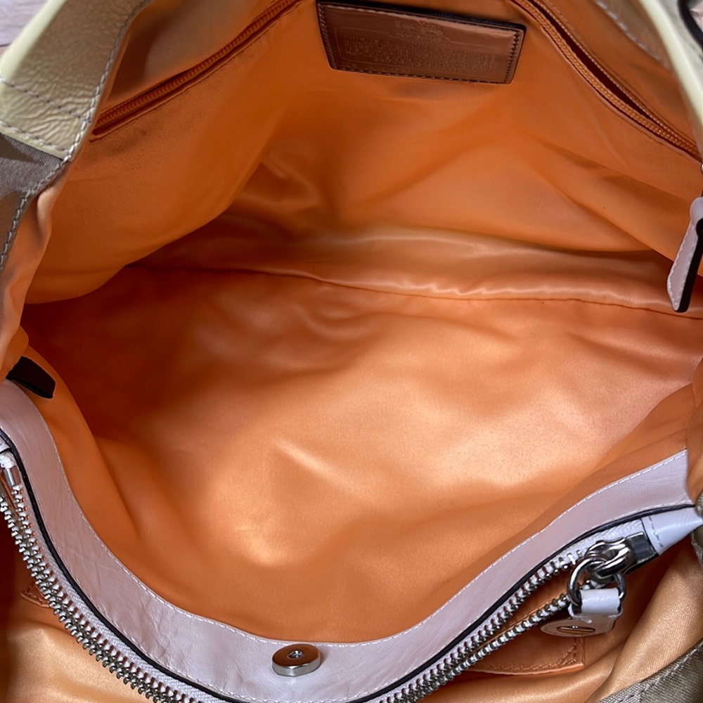 👜Coach Madison Op Art Sateen Carryall - Picture 9 of 16